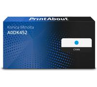 Toner compatible Konica Minolta A0DK452 - Cyan