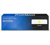 Toner compatible Konica Minolta ACV1250 (TN-626) - Jaune