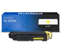 Toner compatible Kyocera TK-5270Y - Jaune