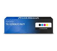 Toner compatible Kyocera TK-5290K/C/M/Y - 4 couleurs - Multipack