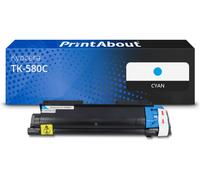 Toner compatible Kyocera TK-580C - Cyan
