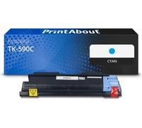 Toner compatible Kyocera TK-590C - Cyan