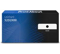 Toner compatible Lexmark 52D2X00 (522X) - Noir - Très grande capacité