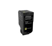 Toner compatible Lexmark 75M20Y0 - Jaune - 2.000 pages