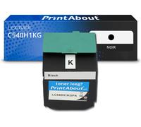 Toner compatible Lexmark C540H1KG - Noir - Grande capacité