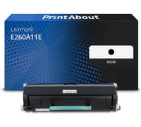 Toner compatible Lexmark E260A11E - Noir
