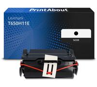 Toner compatible Lexmark T650H11E - Noir - Grande capacité