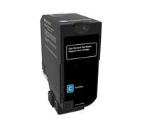 Toner Compatible Mps (78c20c0) pour Lexmark Cs421 (1,4k) Cyan