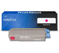 Toner compatible OKI 43865722 - Magenta