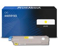 Toner compatible OKI 44059165 - Jaune