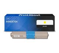 Toner compatible OKI 44469704 - Jaune
