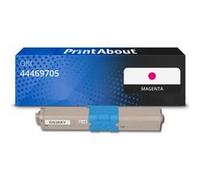 Toner compatible OKI 44469705 - Magenta