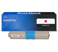 Toner compatible OKI 44469705 - Magenta