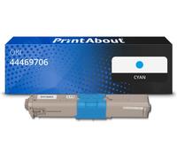 Toner compatible OKI 44469706 - Cyan
