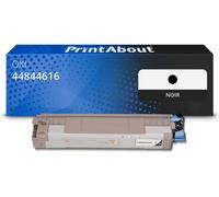 Toner compatible OKI 44844616 - Noir
