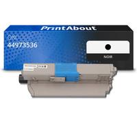 Toner compatible OKI 44973536 - Noir