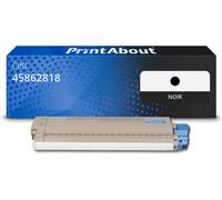 Toner compatible OKI 45862818 - Noir
