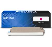 Toner compatible OKI 46471102 - Magenta