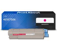 Toner compatible OKI 46507506 - Magenta