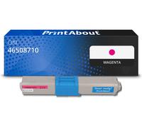 Toner compatible OKI 46508710 - Magenta