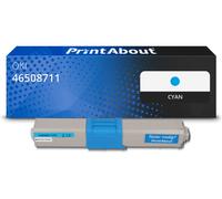 Toner compatible OKI 46508711 - Cyan