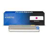 Toner compatible OKI 47095702 - Magenta