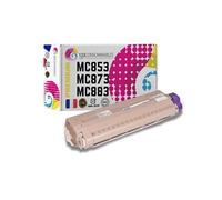 Toner compatible OKI MC853 / MC873 / MC883 (45862838) magenta - 123CONSOMMABLES