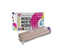 Toner compatible OKI MC853 / MC873 / MC883 (45862840) noir - 123CONSOMMABLES