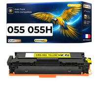 Toner compatible pour Canon 055H 3017C002 3013C002 Jaune 6000 Pages