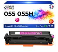 Toner compatible pour Canon 055H 3018C002 3014C002 Magenta 5900 Pages