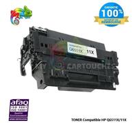 Toner Compatible pour HP Laserjet 2410 2420 2430 remplace Q6511X 11X