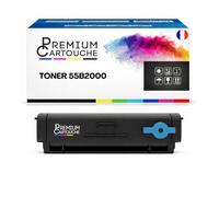 Toner compatible pour Lexmark 55B2000 Noir 3000 Pages