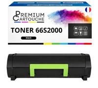 Toner compatible pour Lexmark 66S2000 Noir 5000 Pages