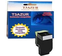 Toner compatible pour Lexmark CS310 / CS410/ CS510 / 70C2HK0 Noir - 4 000 pages