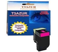 Toner compatible pour Lexmark CS310 / CS410/ CS510 / 70C2HM0 Magenta - 3 000 pages