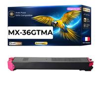 Toner compatible pour Sharp MX-36GTMA MX36GTMA Magenta 15000 Pages