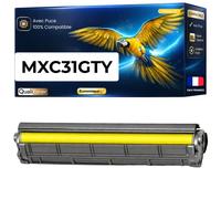 Toner compatible pour Sharp MX31GTYA MX-C31GTY Jaune 15000 Pages