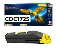 Toner compatible pour Triumph-Adler UTAX 652510016 CDC1725 DCC2725 Jaune 12000 pages