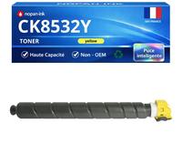 Toner compatible pour TRIUMPH ADLER - UTAX CK-8532 1T02YMAUT0 Jaune 20000 Pages NOPAN-INK