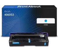 Toner compatible Ricoh 406053 (406097) - Cyan