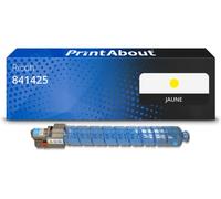 Toner compatible Ricoh 841425 - Jaune