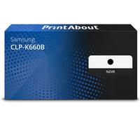 Toner compatible Samsung CLP-K660B (ST906A) - Noir