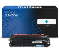 Toner compatible Samsung CLT-C506L (SU038A) - Cyan - Grande capacité