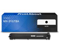 Toner compatible Sharp MX-31GTBA - Noir