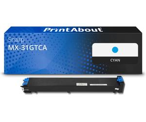 Toner compatible Sharp MX-31GTCA - Cyan