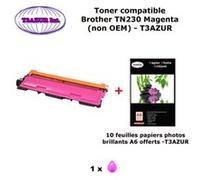 Toner compatible TN230 M pour imprimante Brother DCP 9010CN ,HL 3040CN 3070CW ,MFC 9120CN 9320CW Magent 10f A6 brillants-T3AZUR G