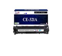 Toner compatible type remplace HP CE321A / HP 128A Cyan- 1 400p - T3AZUR