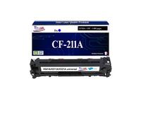 Toner compatible type remplace HP CF211A / HP 131A Cyan - 1 400p - T3AZUR
