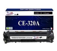 Toner compatible type remplace HP CE320A / HP 128A Noir - 2 200p - T3AZUR