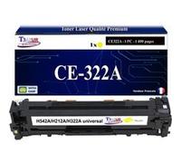 Toner compatible type remplace HP CE322A / HP 128A Jaune- 1 400p - T3AZUR